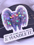 Mothman Death Metal | Sticker