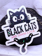 Black Cats Are Good Luck | Sticker