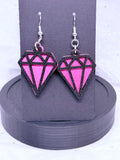 Black Diamonds | 3D Printed Earrings