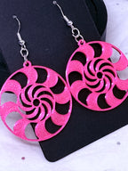 Silky Magenta Candy | 3D Printed Earrings