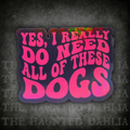 All of the Dogs | Sticker
