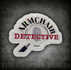 Armchair Detective Sticker