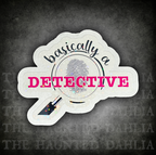Basically a Detective | Sticker