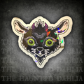 Devilish Goat Sticker (Black & Purple) | Sticker