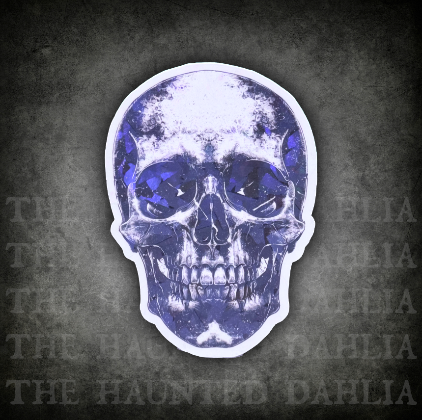 Black & White Skull | Sticker