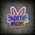 Cat Mom Sticker