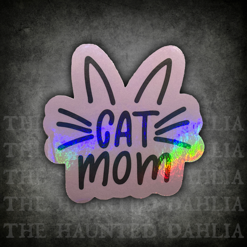 Cat Mom Sticker