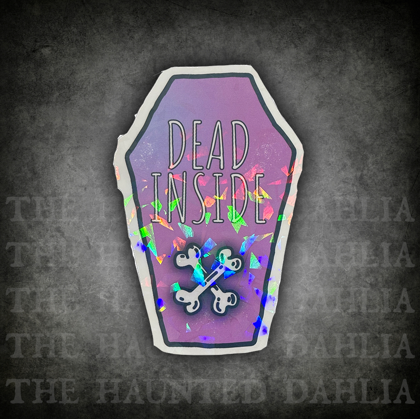 Dead Inside w/Crossbones Sticker