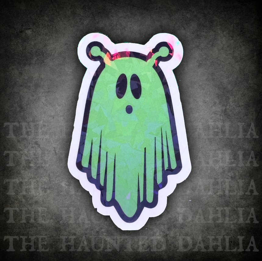 Ghost Shrek Sticker