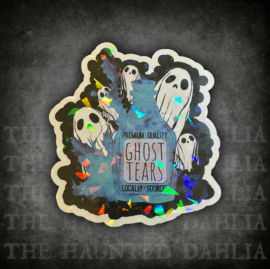Ghost Tears Sticker