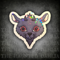 Devilish Goat Sticker (Gray)