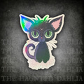 Gremlin Black Cat Sticker