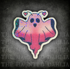 Ghost with Heart Antennas | Sticker