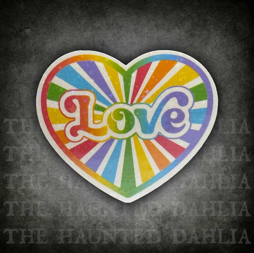 Rainbow Love Sticker