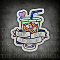 Always in My Iced Coffee Era Sticker