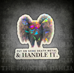 Mothman Death Metal | Sticker