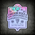 Ouija Pizza | Holographic Sticker