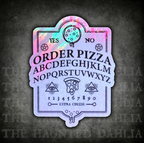 Ouija Pizza | Holographic Sticker