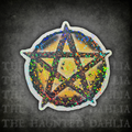 Pentacle Sticker (Gold & Black)