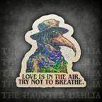 Anti-Love Plague Doctor Sticker
