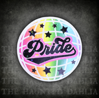 Pride Disco Ball Sticker
