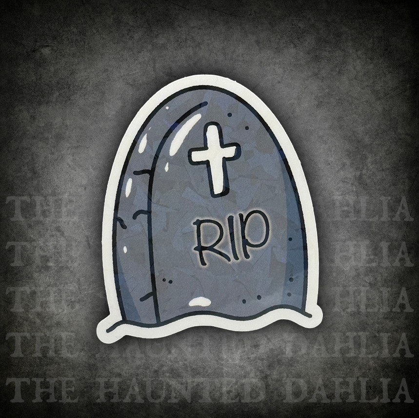 Tombstone Sticker