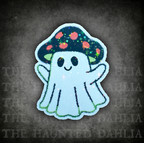 Ghost with Shroom Hat | Sticker