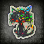 Toxic Black Cat | Sticker