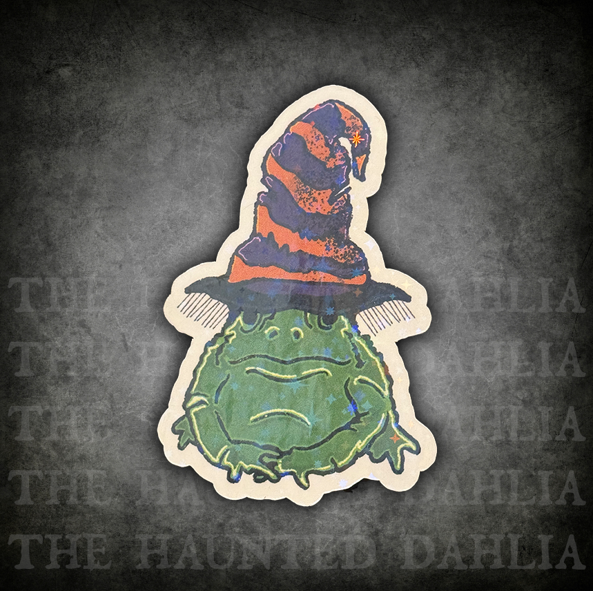 Witch Toad Sticker