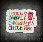 Cookies, Coffee & Christmas Cheer | Sticker