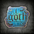 You Goth This Sticker (Blue/Purple) | Sticker